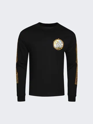 Alchemy Frame Long-sleeve Tee Black