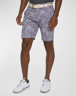 Men's Westport Paisley Golf Shorts