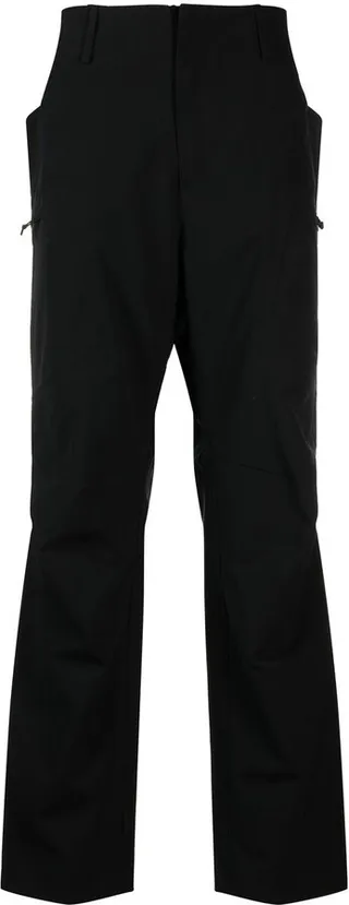 Straight-Leg Wool Trousers