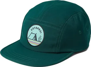 Cotopaxi Camp Life 5-Panel Hat (Deep Ocean (Forest)) Caps