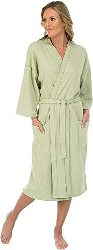 Canyon Rose Unisex Waffle Weave Spa Robe