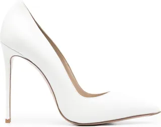 Deco 120mm leather pumps