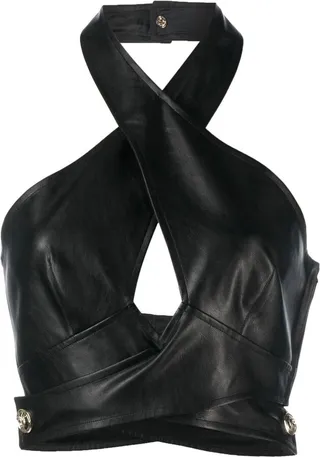 Halterneck Cut-Out Top