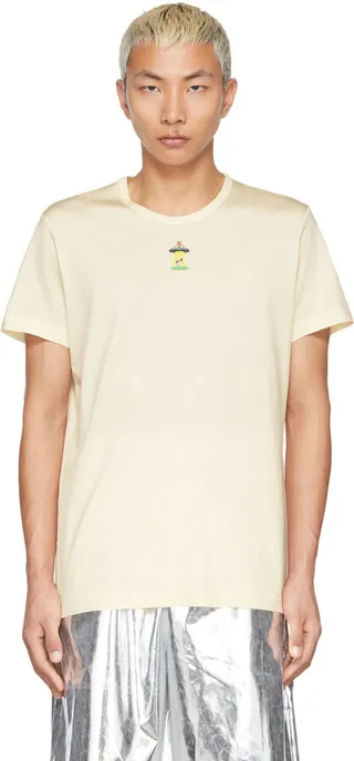 Doublet Off-White Milk Fiber T-Shirt