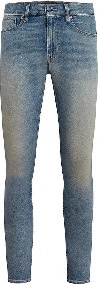 Zack Side-Zip Skinny Jeans