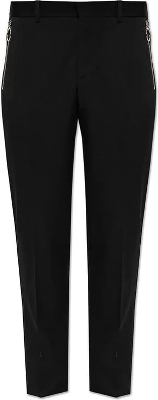 Moschino Mid-Rise Tapered Trousers