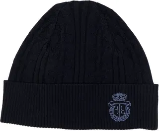Logo-Crest Merino Hat
