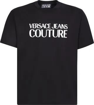 Versace Jeans Couture Logo-Printed Crewneck T-Shirt