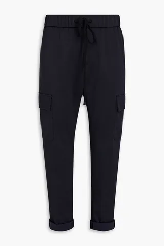 Jersey cargo pants