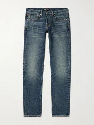 Skinny-Fit Selvedge Jeans