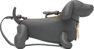 Thom Browne Gray Mini Hector Bag