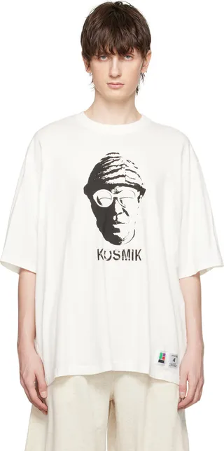 UNDERCOVER White Printed T-Shirt