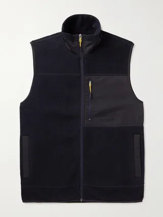 Frederik Shell-Trimmed Polartec® Recycled-Fleece Gilet