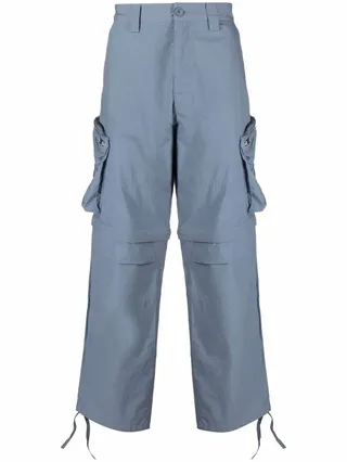 Straight-Leg Cargo Trousers