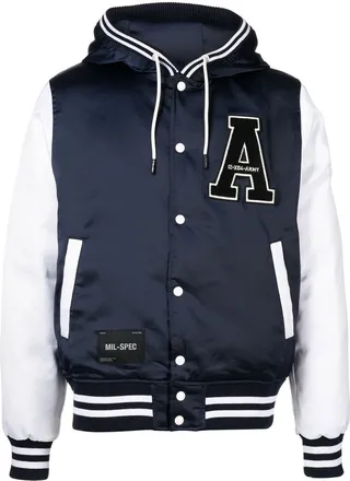 High-Shine Bomber Jacket
