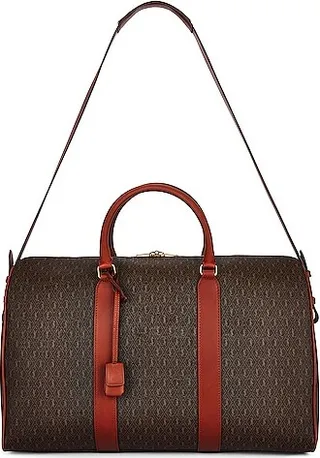 Saint Laurent Le Monogramme 48h Duffle Bag in Brown