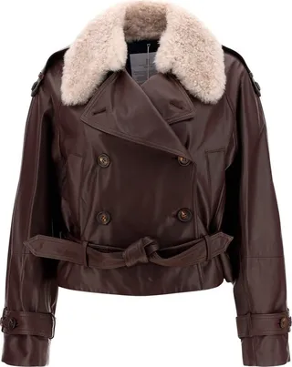 Brunello Cucinelli Double-Breasted Long-Sleeved Jacket