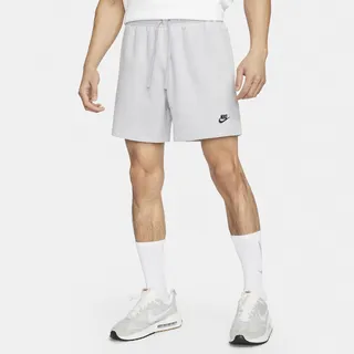 Nike Men's Club Fleece Terry Flow Shorts in Grey