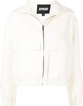 Syd tweed bomber jacket