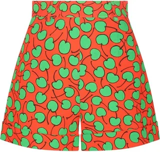 Moschino All-Over Cherry Printed Shorts