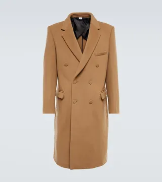 Wool and cashmere overcoat