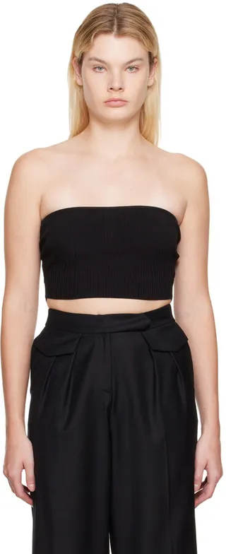 Aya Muse Black Sapodilla Camisole