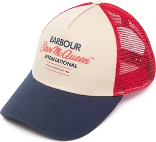 Logo-Print Six-Panel Cap