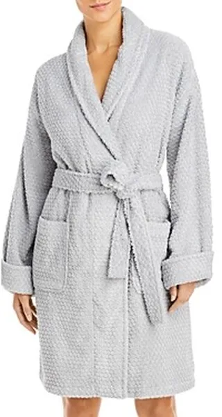 Hudson Park Collection Micro Texture Bath Robe - 100% Exclusive