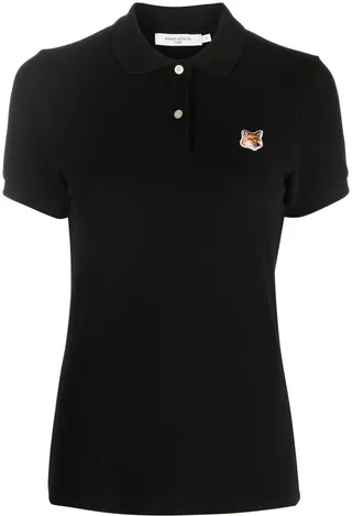 Fox Head cotton polo shirt