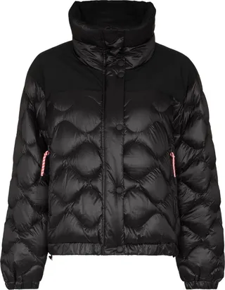 Manu-D quilted ski jacket