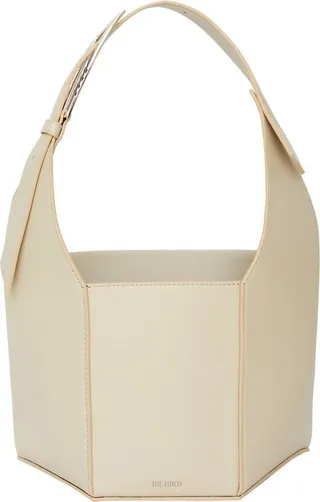 The Attico Panelled Logo Stamp Tote Bag