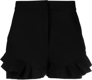 Ruffled Mini Shorts