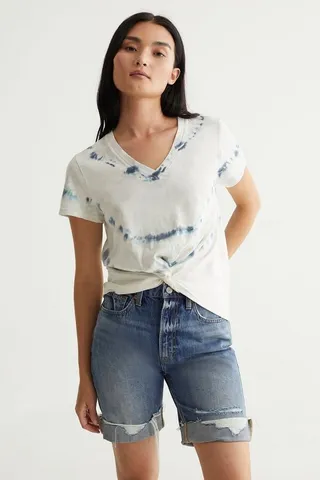 Twist Front Tee