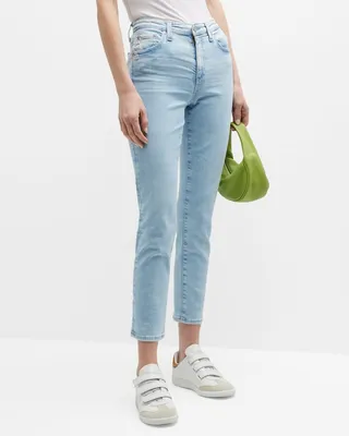Prima Mid Rise Cigarette Crop Jeans