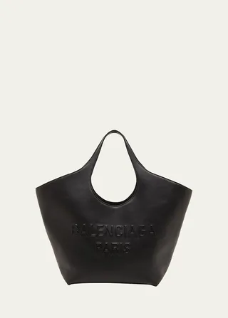 Mary-Kate Medium Logo Napa Leather Tote Bag