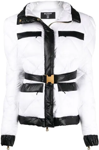 Belted Puffer Jacket