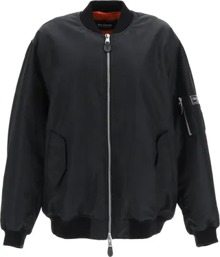 'altered Reality' Oversized Bomber Jacket