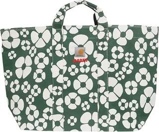 Logo Patch Floral Tote