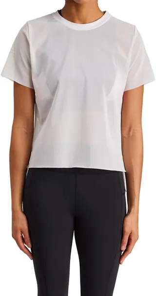 Disco Metallic Mesh Tee