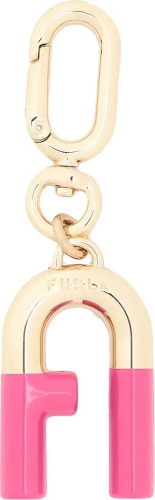 Furla 1927 Small Arch Keyring Key Ring Fuchsia