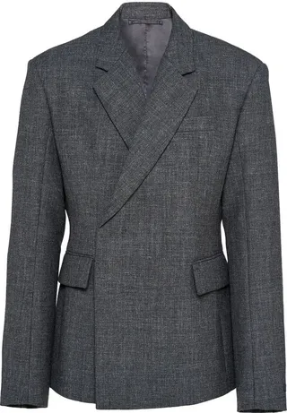 Double-Breasted Wool Jacket