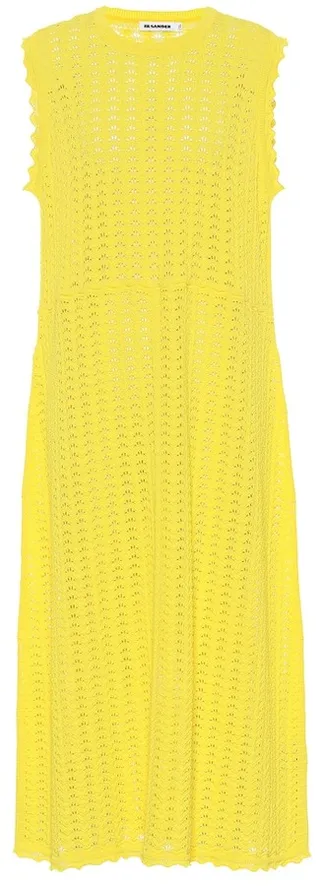 Crochet cotton dress