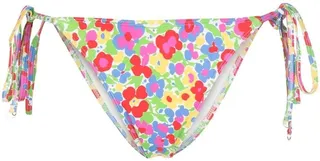 Leo floral-print bikini bottoms