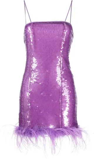 Sequin Strapless Mini Dress