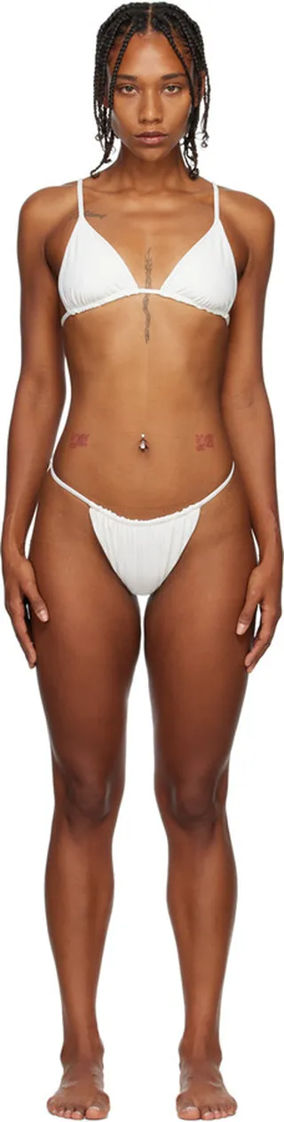 SIR. White Louis String Bikini