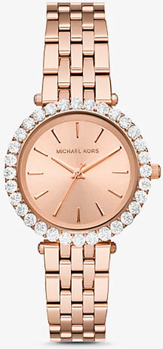 Darci Pavé Rose Gold-Tone Watch