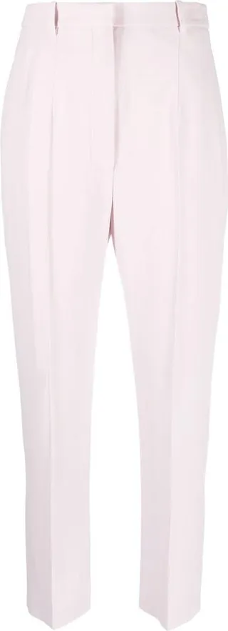 High-Waisted Tailored Trousers