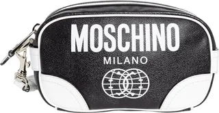 Logo Printed Toiletry Bag Moschino