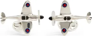 Deakin & Francis Sterling Silver Spitfire Cufflinks