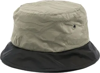 Colour-Block Camouflage Bucket Hat
